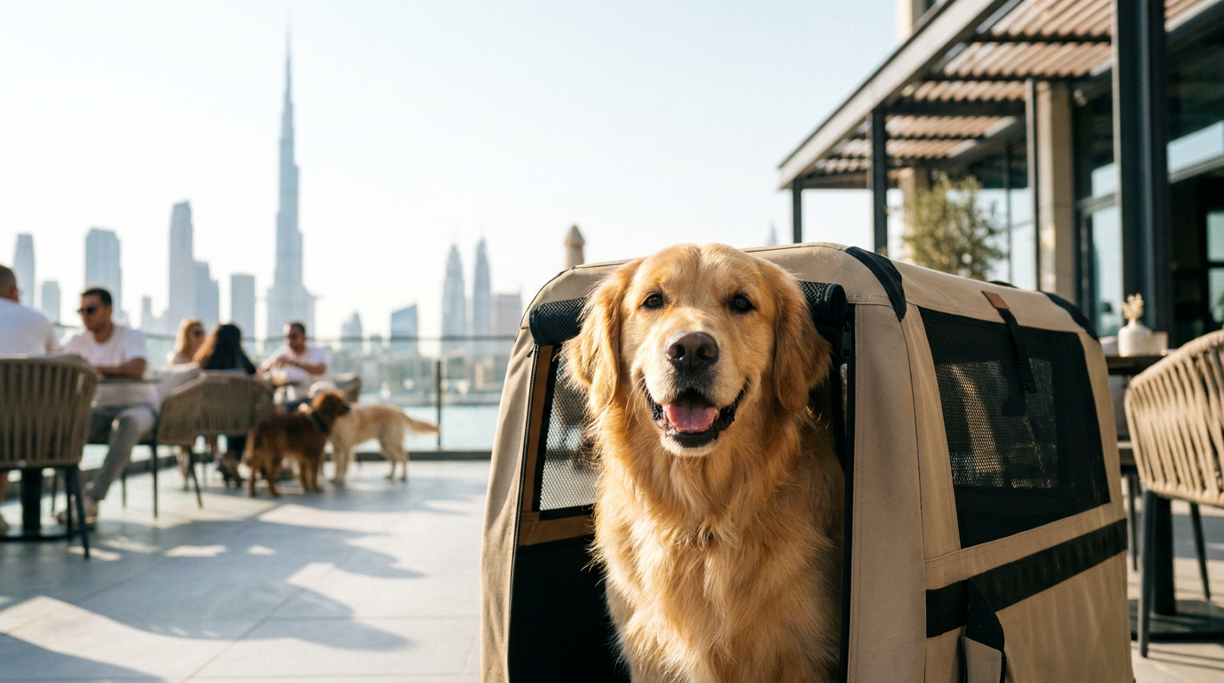 %fluffin dog cafe dubai creek harbour official Guide