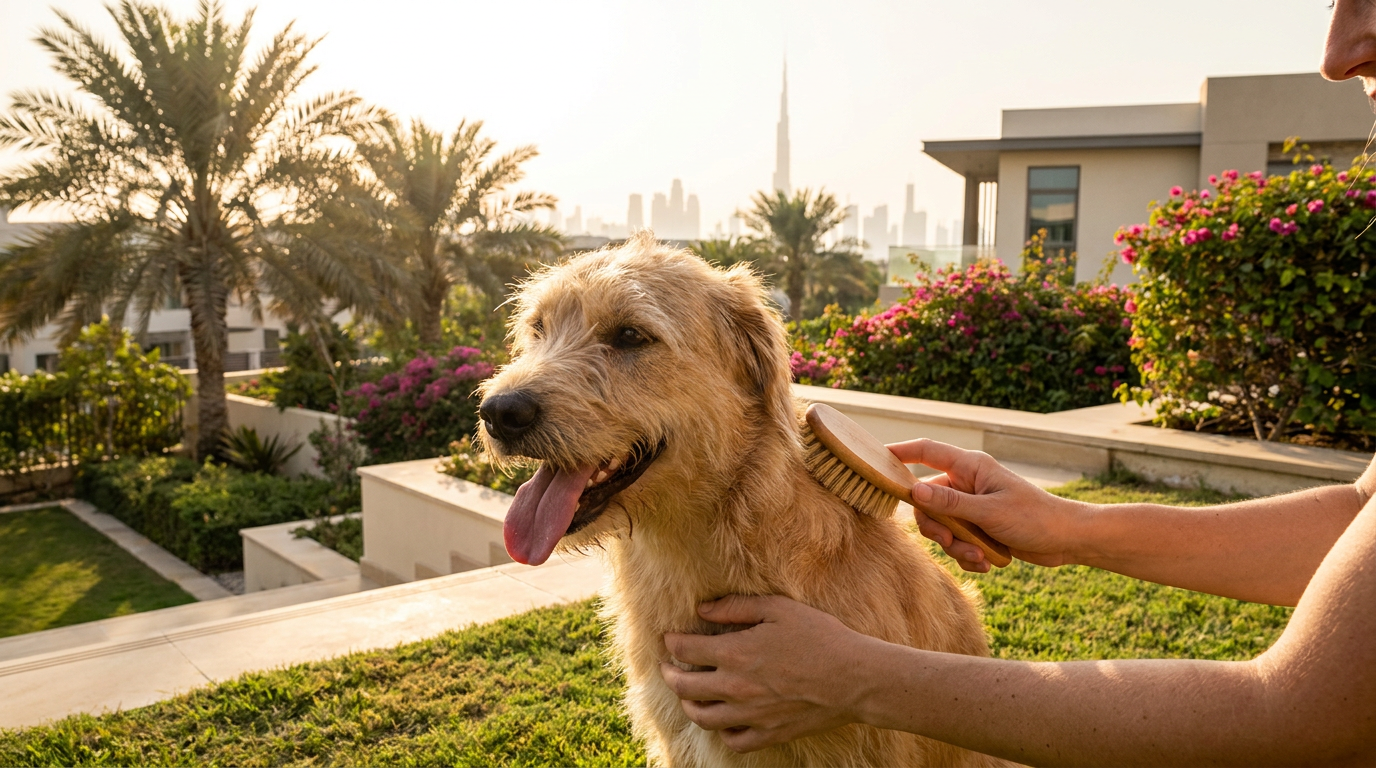 Grooming Your Rescue: Coat Care After Leaving a Dubai Dog Shelter