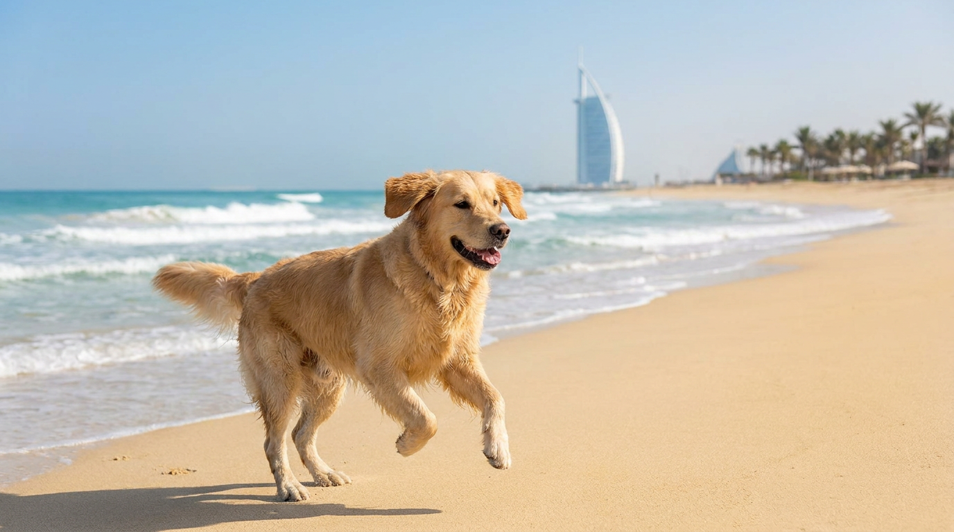 UAE Dog Beach Guide & Finding an Animal Shelter Near Me